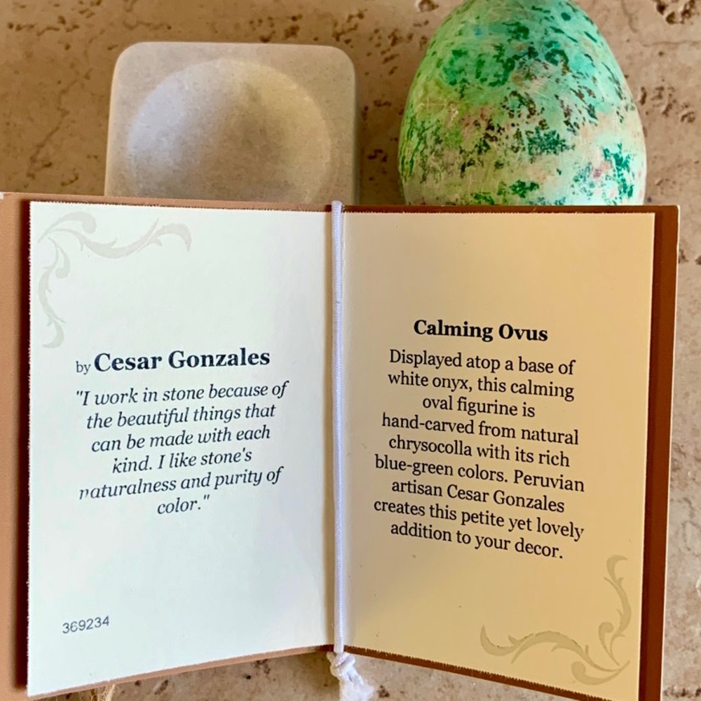 Calming Chrysocollo Ovus - Picture 7 of 9